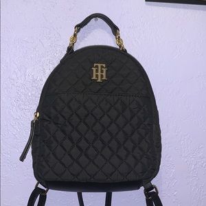 Tommy Hilfiger black mini backpack